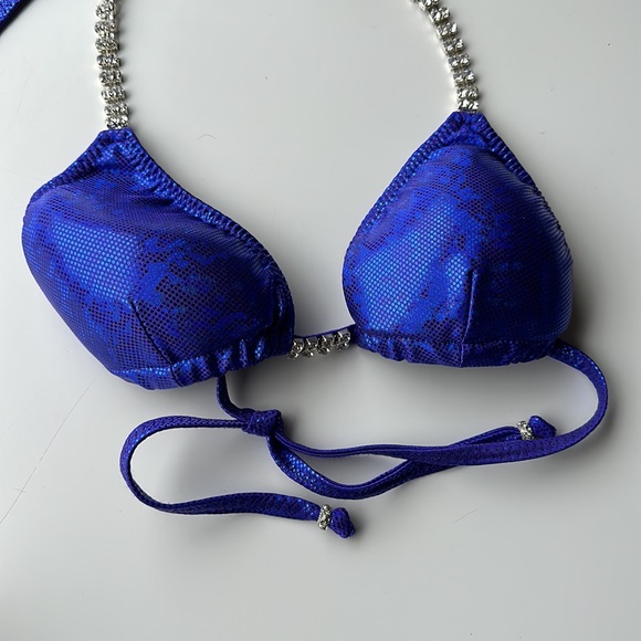 Saleyla Royal Blue Competition bikini sz xs - Picture 4 of 12